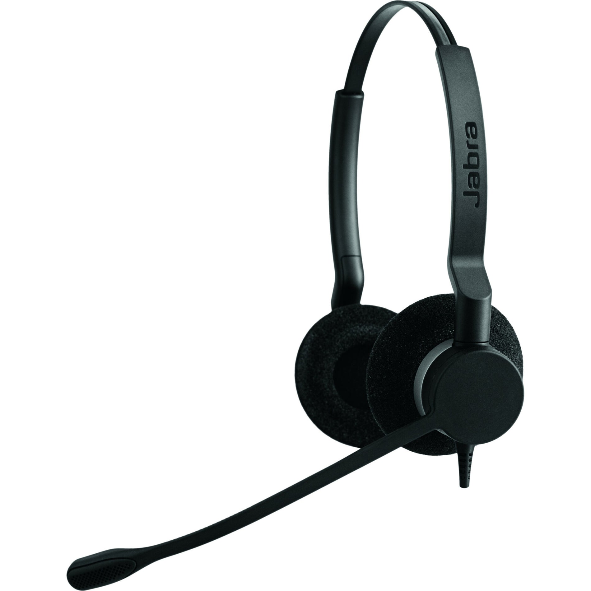 Rear angle view of Jabra BIZ 2300 headset showing sturdy construction and design-alternate-image5