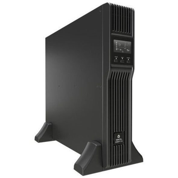 Liebert PSI5 UPS in tower configuration with support stands and front display panel