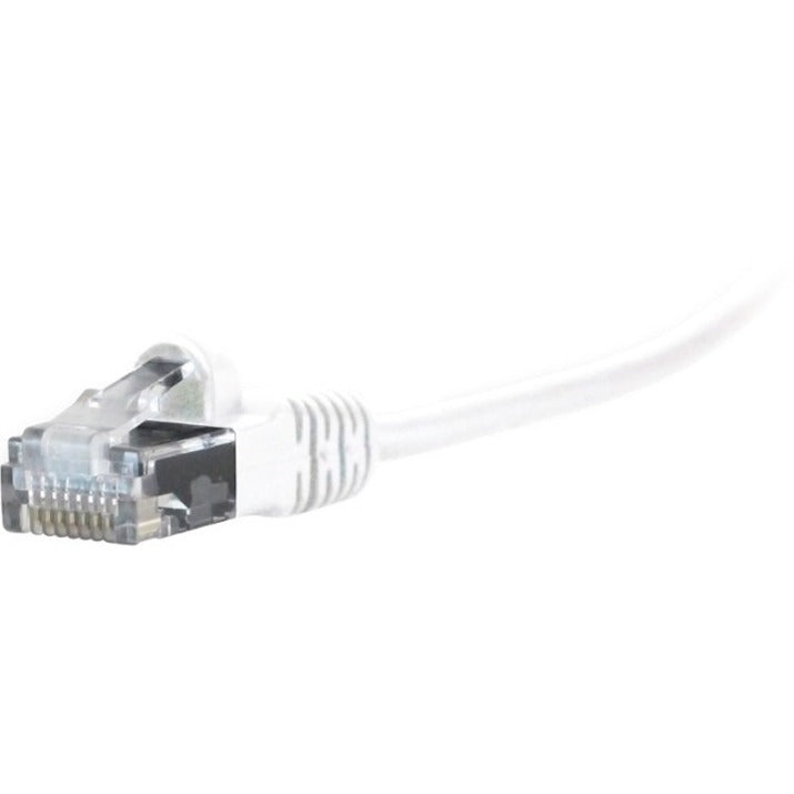 Câble de raccordement MCAT6-3PROWHT MicroFlex Pro AV/IT CAT6 Blanc Sans Accroc 3ft Garantie à Vie