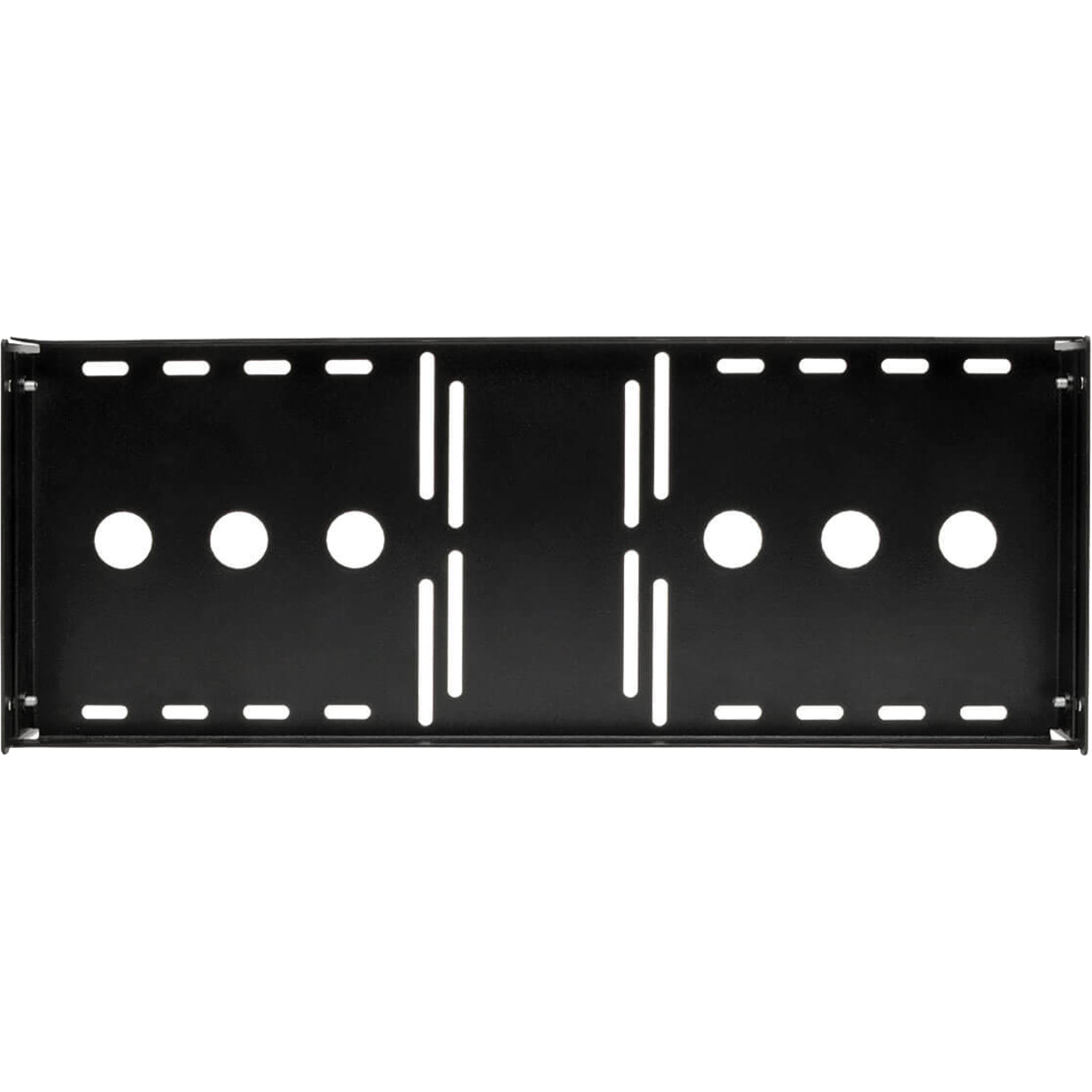 Front view of rack mount bracket showing universal mounting pattern-alternate-image9