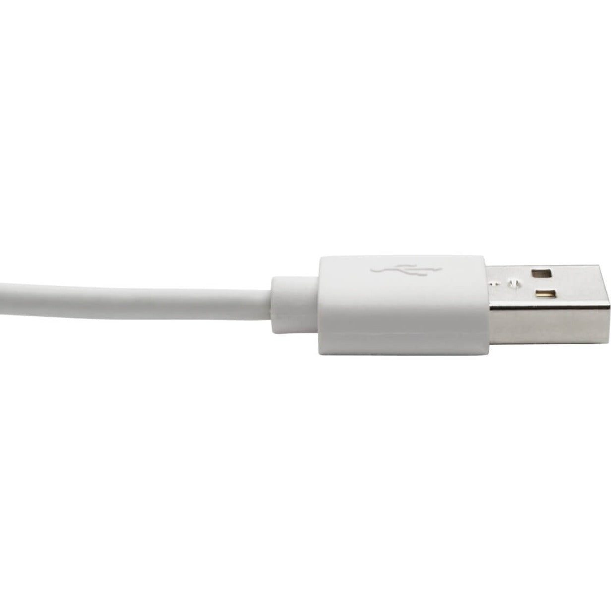 Tripp Lite M100-003-LRA-WH Sync/Charge Lightning/USB Data Transfer Cable 3 ft Reversible Right-angled Connector MFI Certified  트립 라이트 M100-003-LRA-WH 동기화/충전 라이트닝/USB 데이터 전송 케이블 3ft 양면 우각 커넥터 MFI 인증