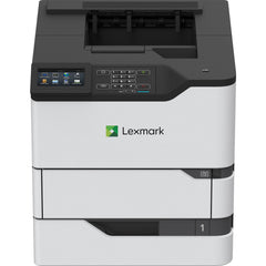 Lexmark MS820e MS822de Desktop Laser Printer, Monochrome, 55ppm, 1200x1200 dpi, Automatic Duplex, 4.3" Touchscreen, USB/Ethernet, EPEAT Silver - 50G0110 (1 Year Warranty)