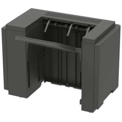 Lexmark High Capacity Output Expander 50G0853 shown in black with open paper collection area and support structures