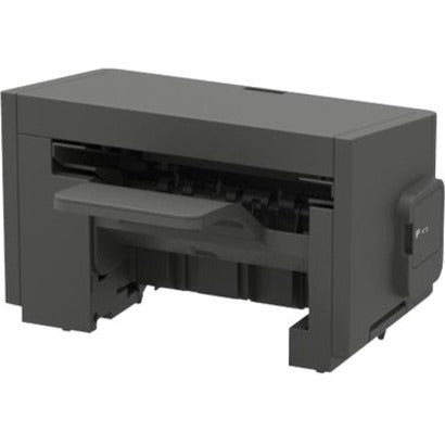 Lexmark 50G0850 Staple Finisher unit in dark gray showing output tray and stapling mechanism