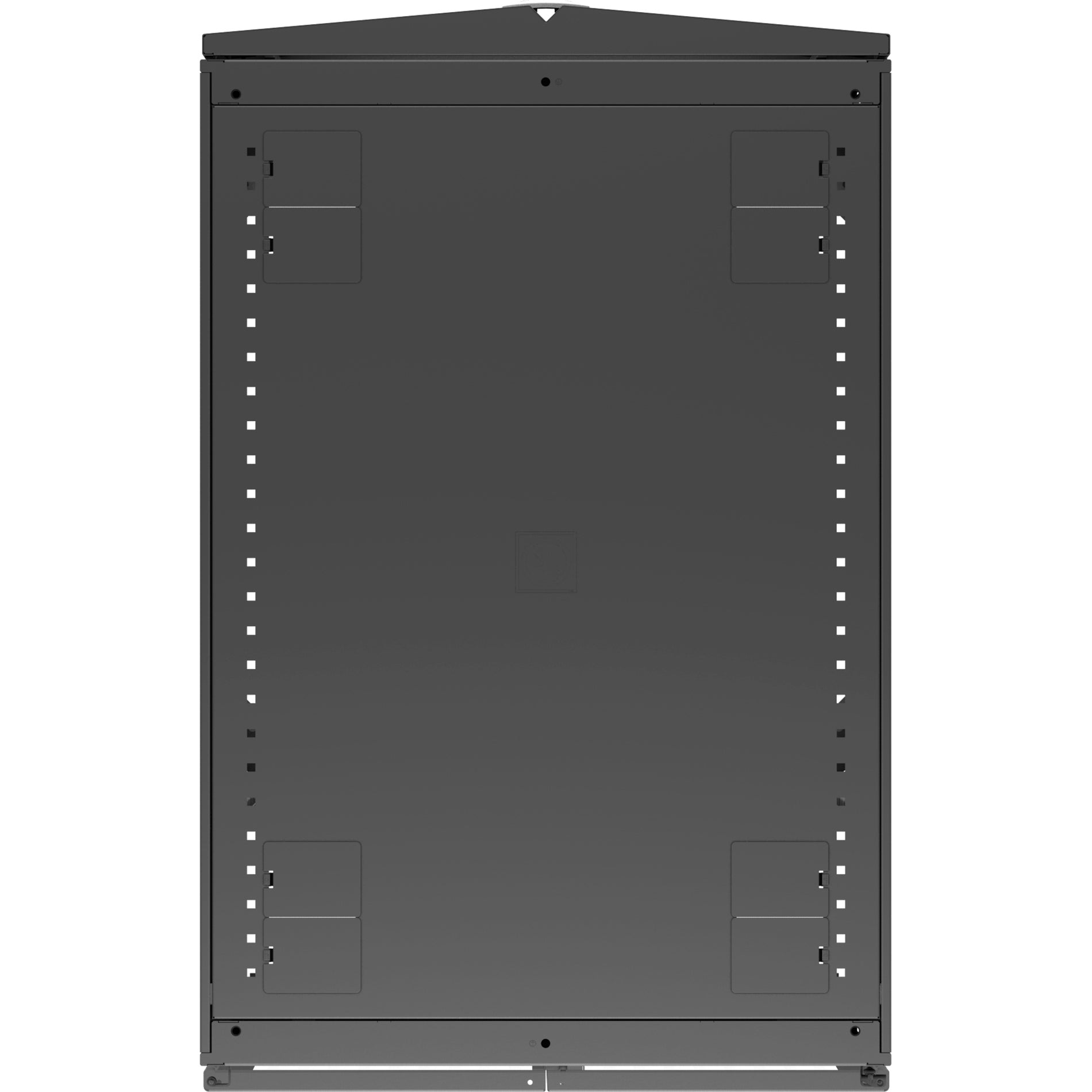 Internal view of Vertiv VR3100 mounting framework and structural supports-alternate-image4