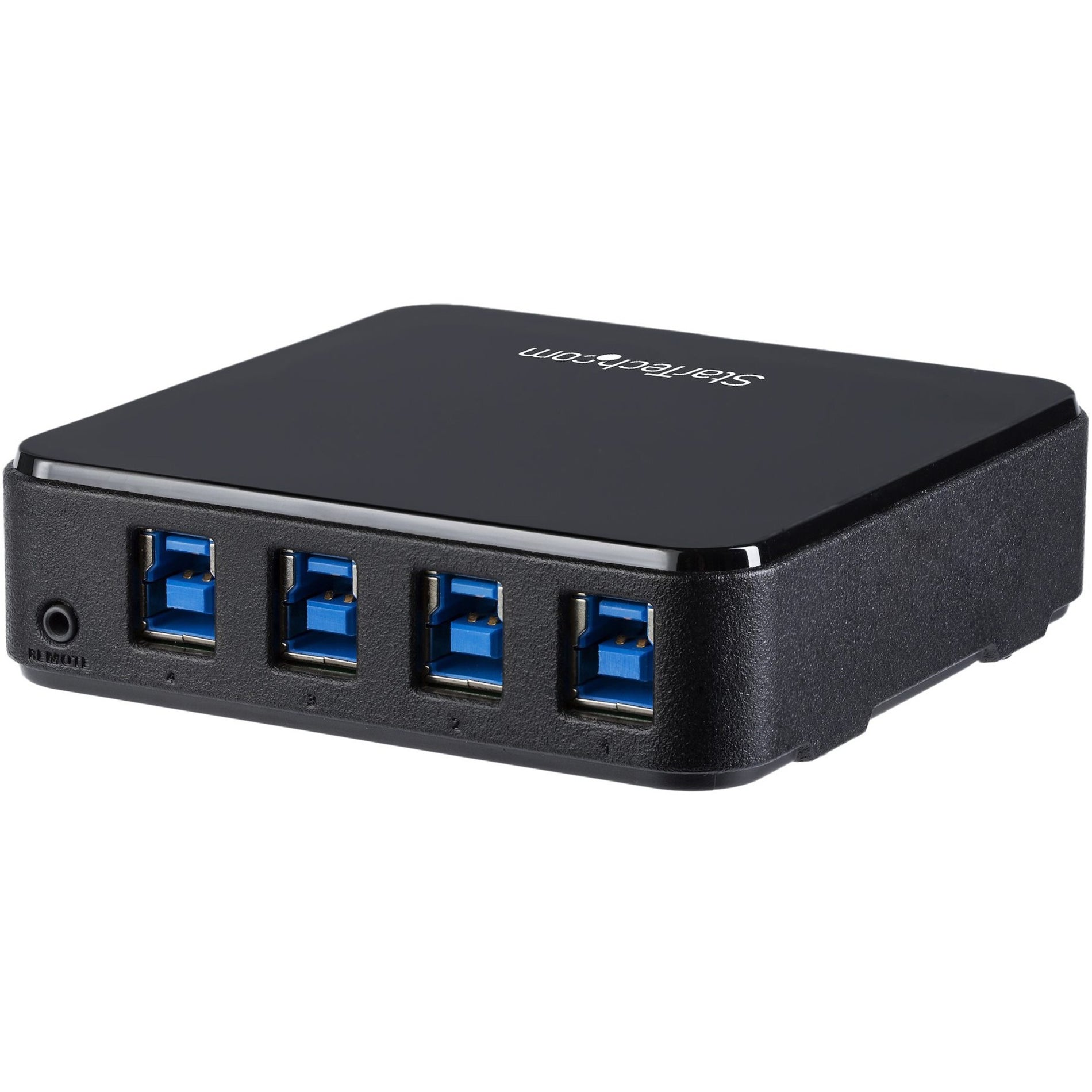 品牌名称：StarTech.com StarTech.com - 星技（star）科技（tech）	  4X4 USB 3.0 外设共享开关，USB 开关 Mac / Windows / Linux，4 端口 USB 3.0 开关 - USB A/B 开关