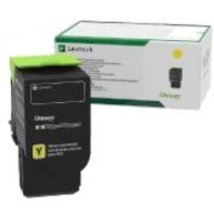 Lexmark Unison 78C1XY0 Yellow Extra High Yield Toner Cartridge, 5000 Pages, Laser Print Technology, Compatible with CX/CS Series Printers (1 Year Warranty)