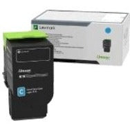 Cartucho de tóner cian Ultra alta capacidad Lexmark 78C0U20 7000 páginas