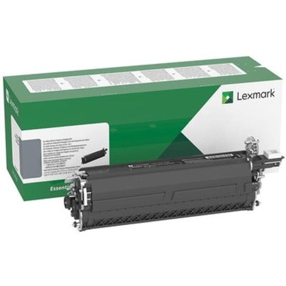 Lexmark 78C0D10 Black Developer Unit in retail packaging showing the developer unit and green Lexmark branded box