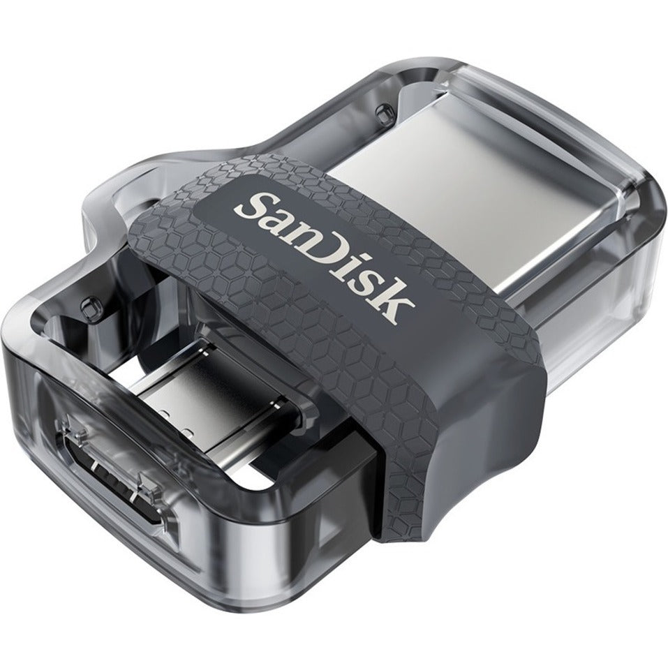 SanDisk SDDD3-064G-A46 Ultra Dual Drive m3.0 - 64GB USB 3.0 Flash Drive SanDisk - Clé USB Flash Drive Ultra Dual m3.0 - 64 Go USB 3.0