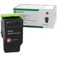 Lexmark 78C0XMG Cartrige de Toner Magenta Rendement Supérieur Programme de Retour