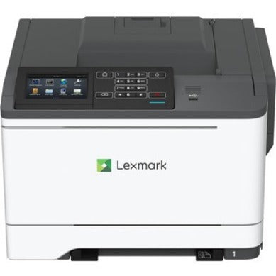 雷士马克 42CT081 CS622de 彩色激光打印机，自动双面打印，USB连接 Lexmark - 雷士