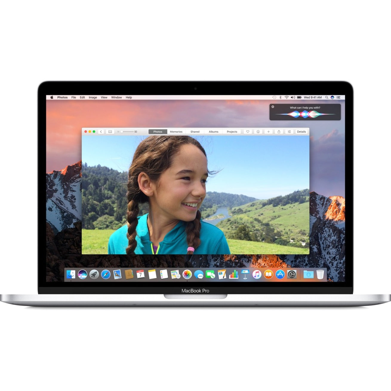 アップル MR9U2LL/A マックブックプロ 13.3" シルバー 8GB RAM 256GB SSD クアッドコア Mac OS High Sierra ブランド名: アップル