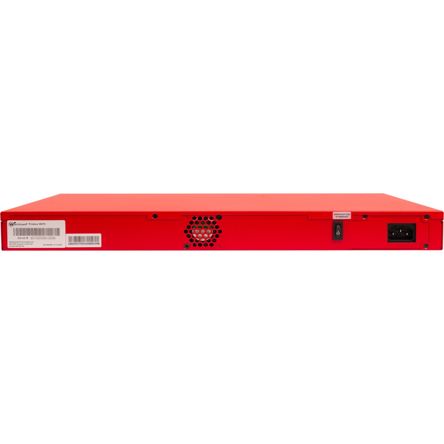 WatchGuard WGM27997 Firebox M270 Network Security/Firewall Appliance, 8 Ports, Gigabit Ethernet, AES Encryption