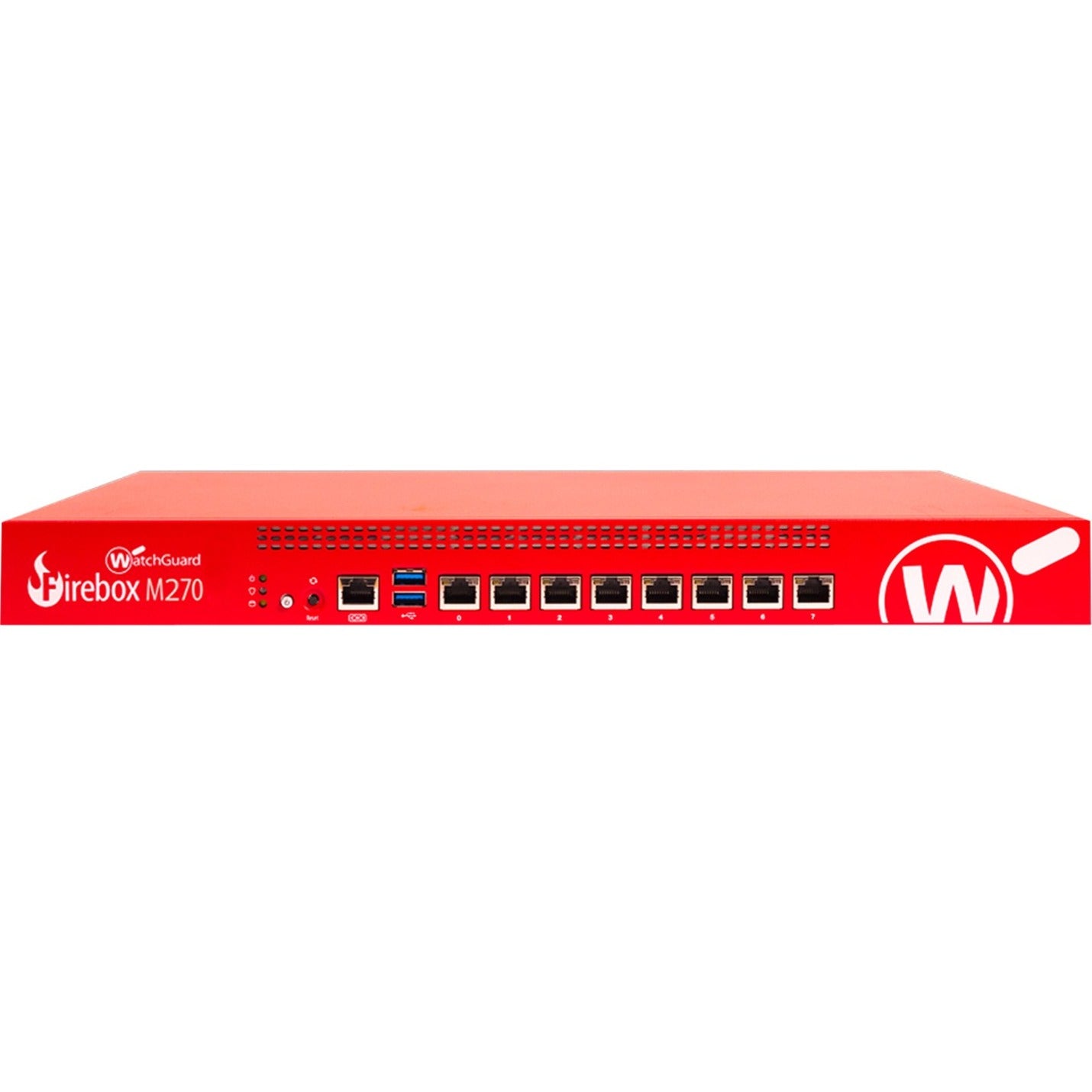 WatchGuard WGM27997 Firebox M270 Network Security/Firewall Appliance, 8 Ports, Gigabit Ethernet, AES Encryption