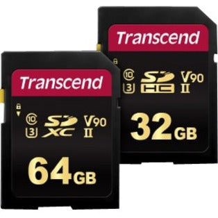 Transcend TS32GSDC700S 32GB SDHC Card, Class 10/UHS-II (U3) V90, 25 Pack