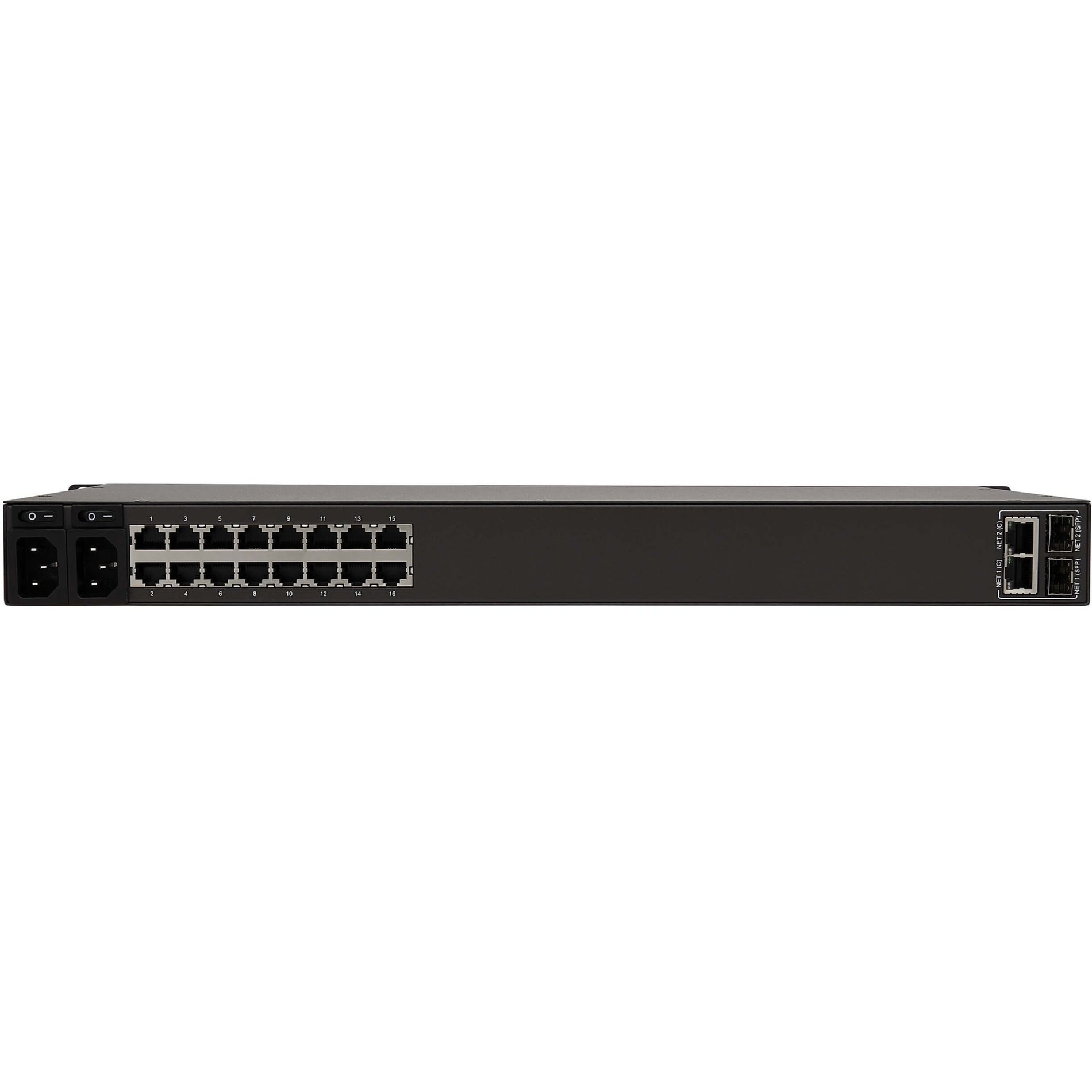 Tripp Lite B098-016 Terminal & Device Server, 16-Port Serial Console Server, USB, Gigabit Ethernet, TAA Compliant