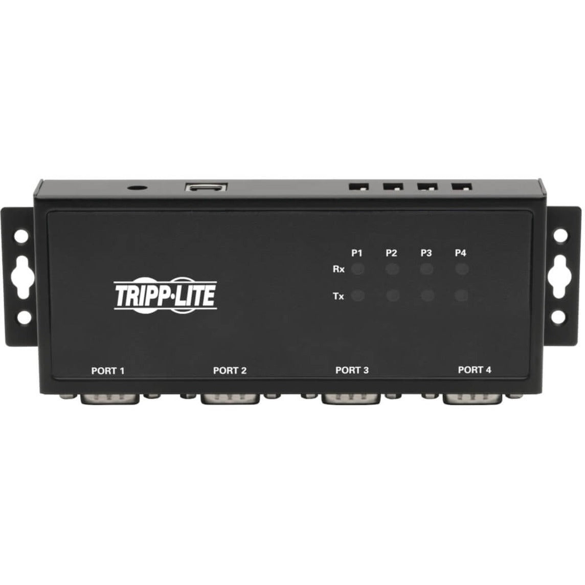 Adaptador USB a Serial FTDI Tripp Lite U208-004-IND RS422/485 4 Puertos Seriales Tipo B USB Compatible con Linux/Mac/PC