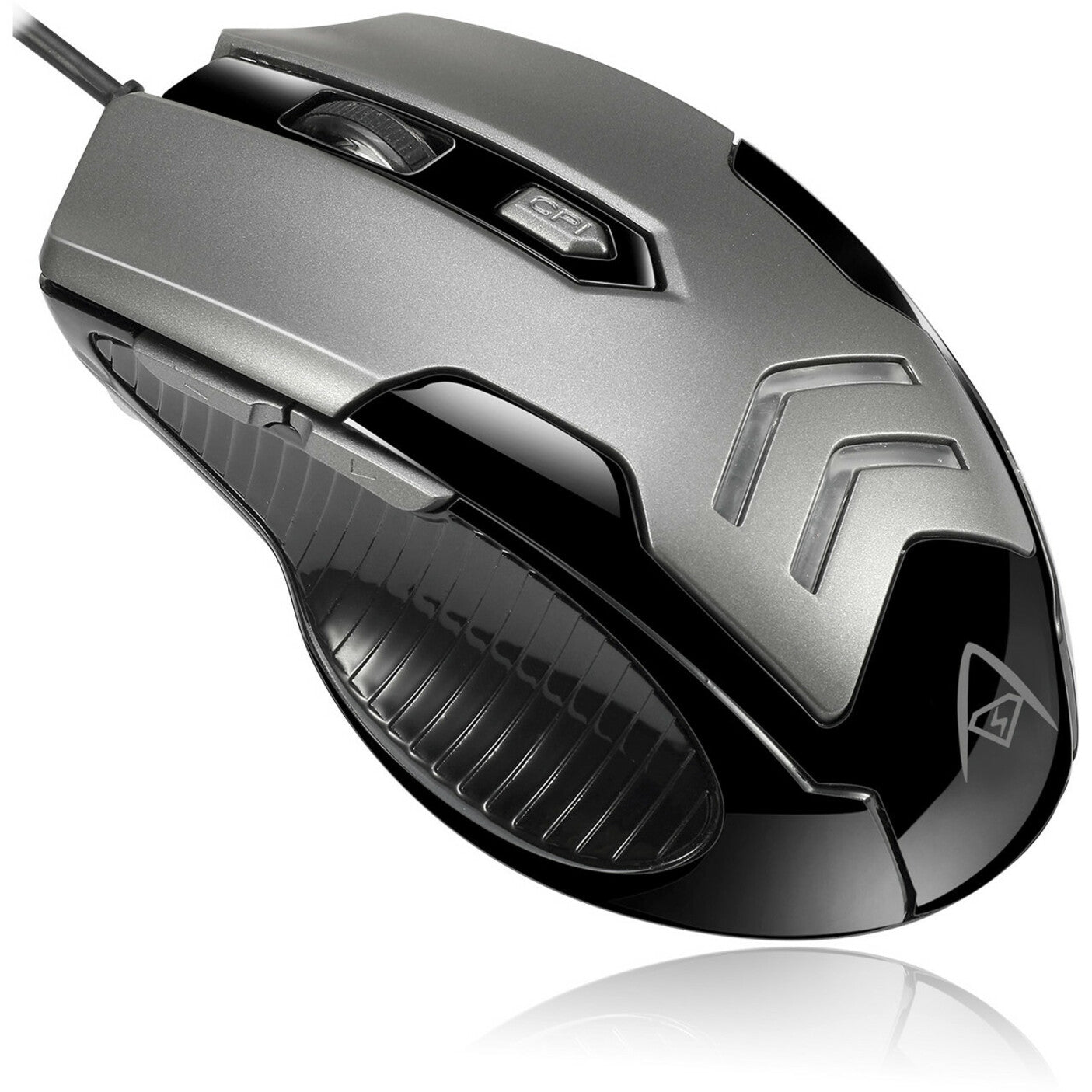 Adesso IMOUSE X1 Multi-Color 6-Button Gaming Mouse, Ergonomic Fit, 3200 DPI, USB Wired