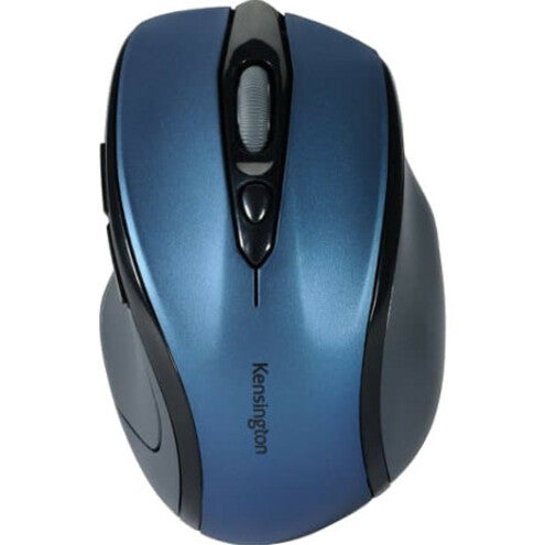 Front view of Kensington Pro Fit wireless mouse showing ergonomic design and button layout