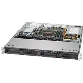 Supermicro CSE-813MFTQC-350CB2 SuperChâssis 813MFTQC-350CB2 Boîtier de serveur 4x emplacements 35" montable en rack 1U