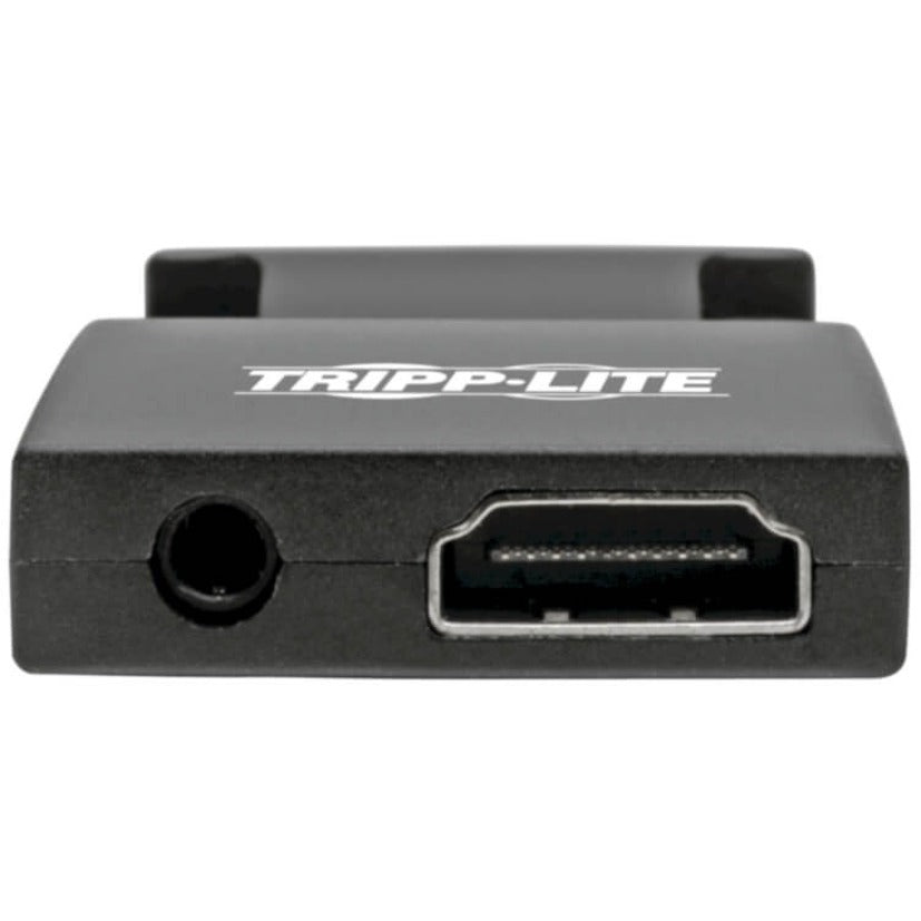 Tripp Lite: トリップライト P131-000-A-DISP: P131-000-A-DISP HDMI: HDMI to: から VGA: VGA Active Converter: アクティブコンバータ with: と Audio: オーディオ 1920 x 1200 (1080p) @ 60 Hz: 1920 x 1200 (1080p) @ 60 Hz Gold Plated Connectors: ゴールドメッキコネクタ TAA Compliant: TAA準拠