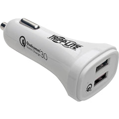 Tripp Lite U280-C02-S-QC3U Adaptor Mobil Pengisian Cepat Dual USB-A 3.0a