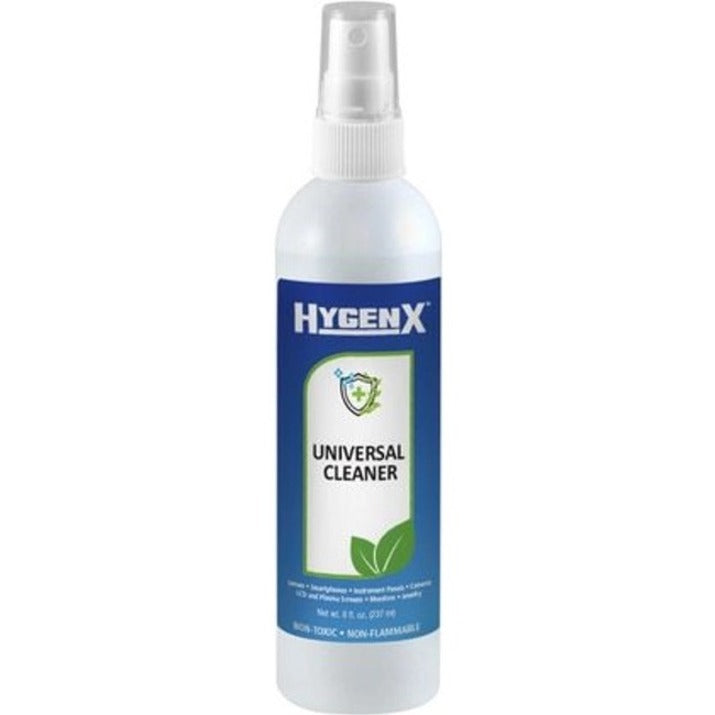 Hamilton Buhl X19CRSB HygenX Universal Cleaner - 8 oz. Spray Bottle, Chemical-free, Non-toxic, Streak-free