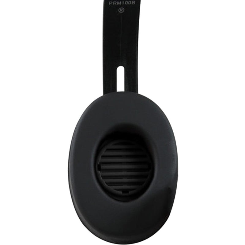 Close-up of Hamilton Buhl Primo headphone ear cup showing acoustic design