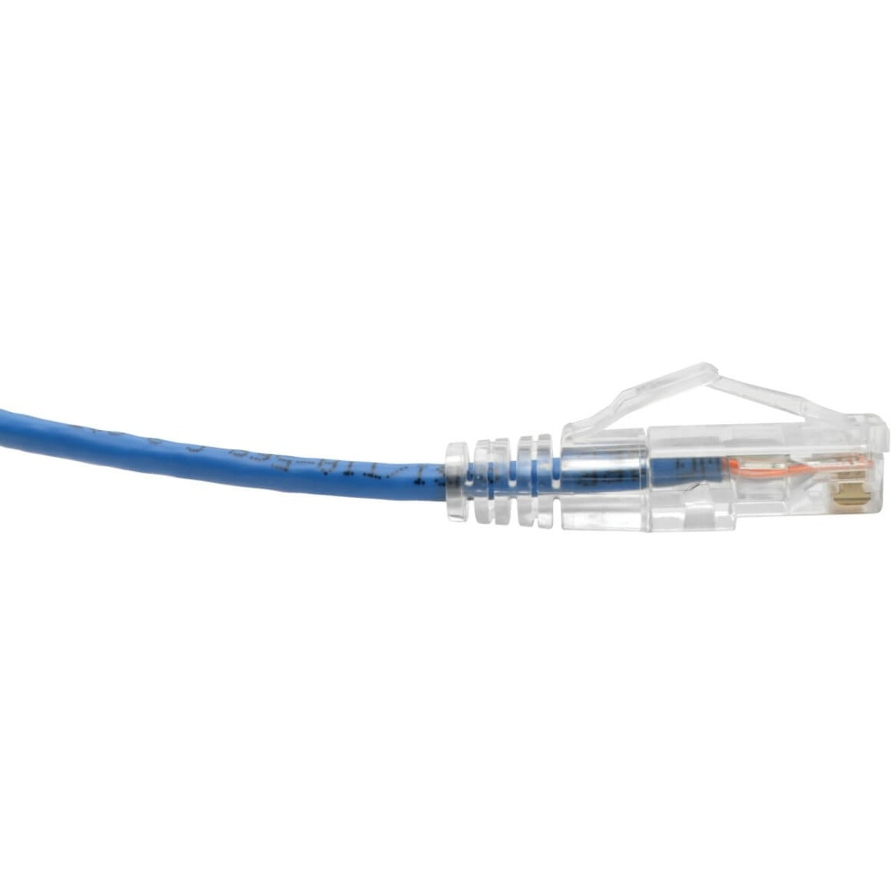 สายแพทช์ Cat6 UTP Tripp Lite N201-S15-BL (RJ45) - M/M กิกะบิต ป้องกันการดึง ขึ้นรูป เบา สีน้ำเงิน 15 ฟุต