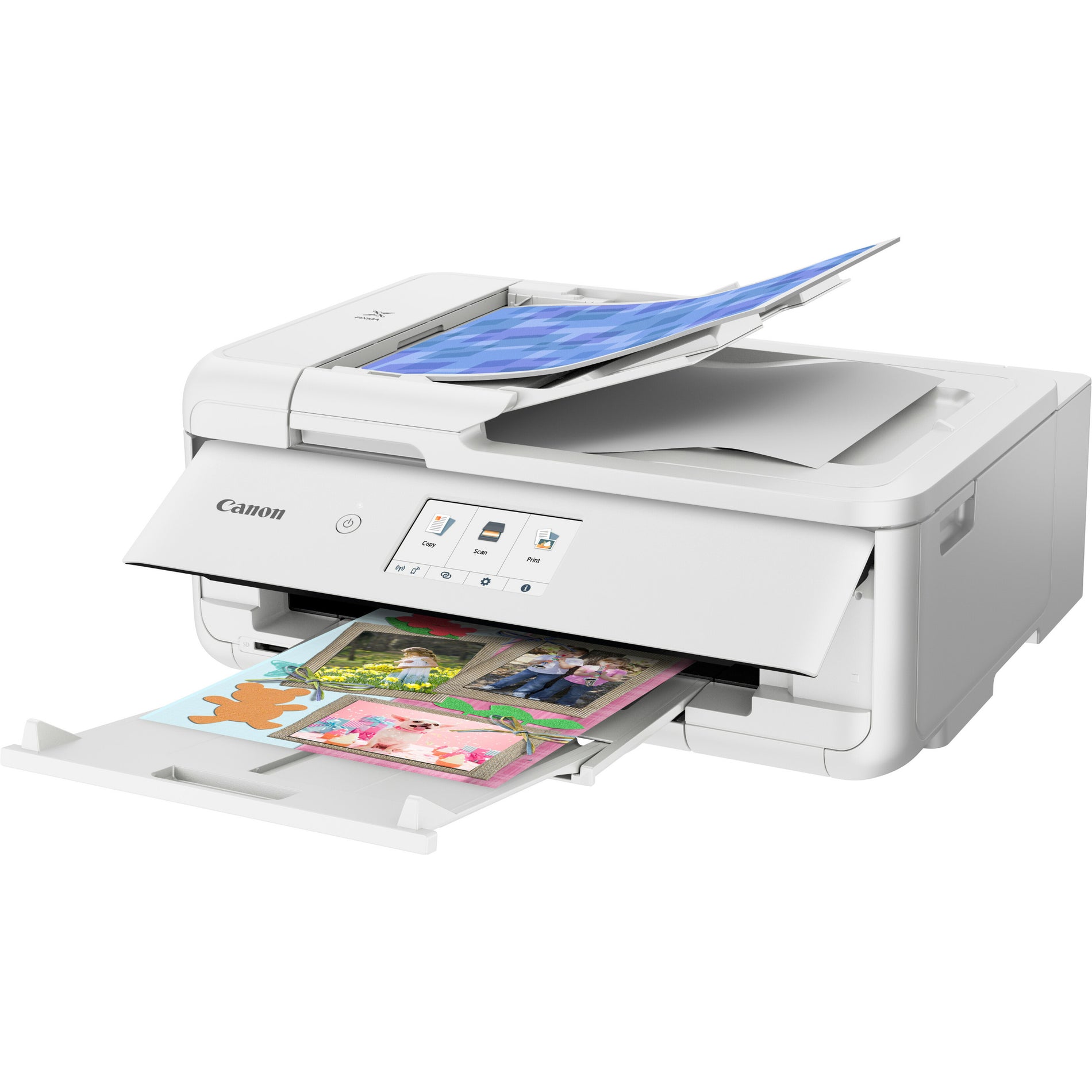 Canon PIXMA TS9521C printing multiple photos with scanning feature displayed-alternate-image5