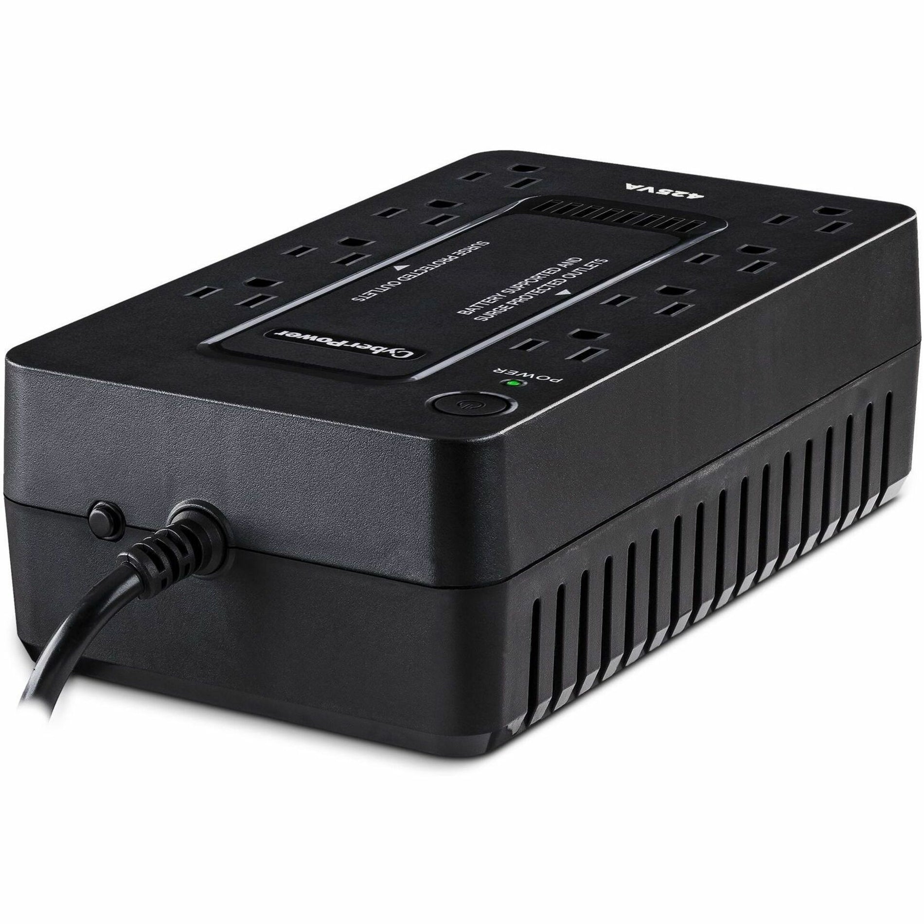 Systèmes UPS Standby CyberPower ST425 UPS compact 425VA Garantie de 3 ans Énergie Star Certifié RoHS