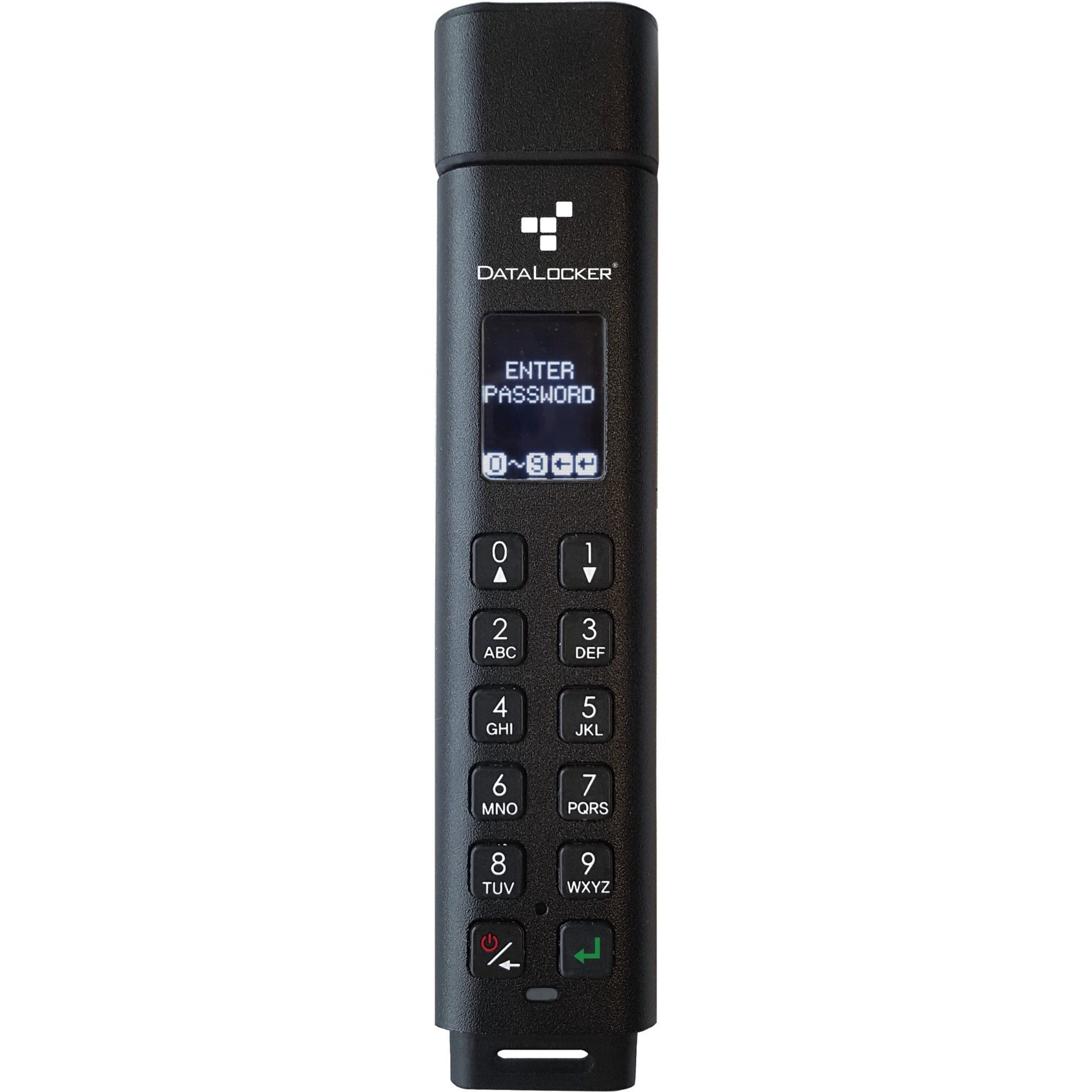 DataLocker SK300-064 Sentry K300 Encrypted Keypad Flash Drive, 64GB, 256-bit AES Security