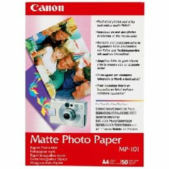 Canon 7981A014 MP-101 Photo Paper, 4" x 6" Matte