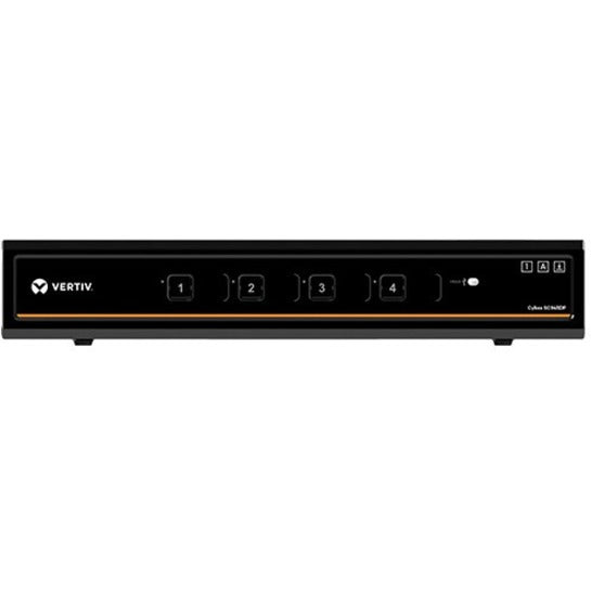 AVOCENT SC945DP-001 Cybex SC900 Secure Desktop KVM, 4 Port Dual-Head, 3840 x 2160 Resolution, 2 Year Warranty, TAA Compliant