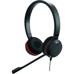 Jabra EVOLVE 20SE Professional USB Headset, Stereo Sound, Noise Canceling, Binaural Over-the-head Design, Boom Mic, Wired Connectivity - GSA4999-823-309 (1 Year Warranty)