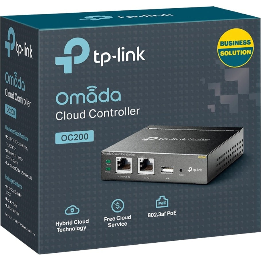 TP-Link OC200 Omada Hardware Controller, Limited Lifetime Warranty, Network and Smartphone Usage