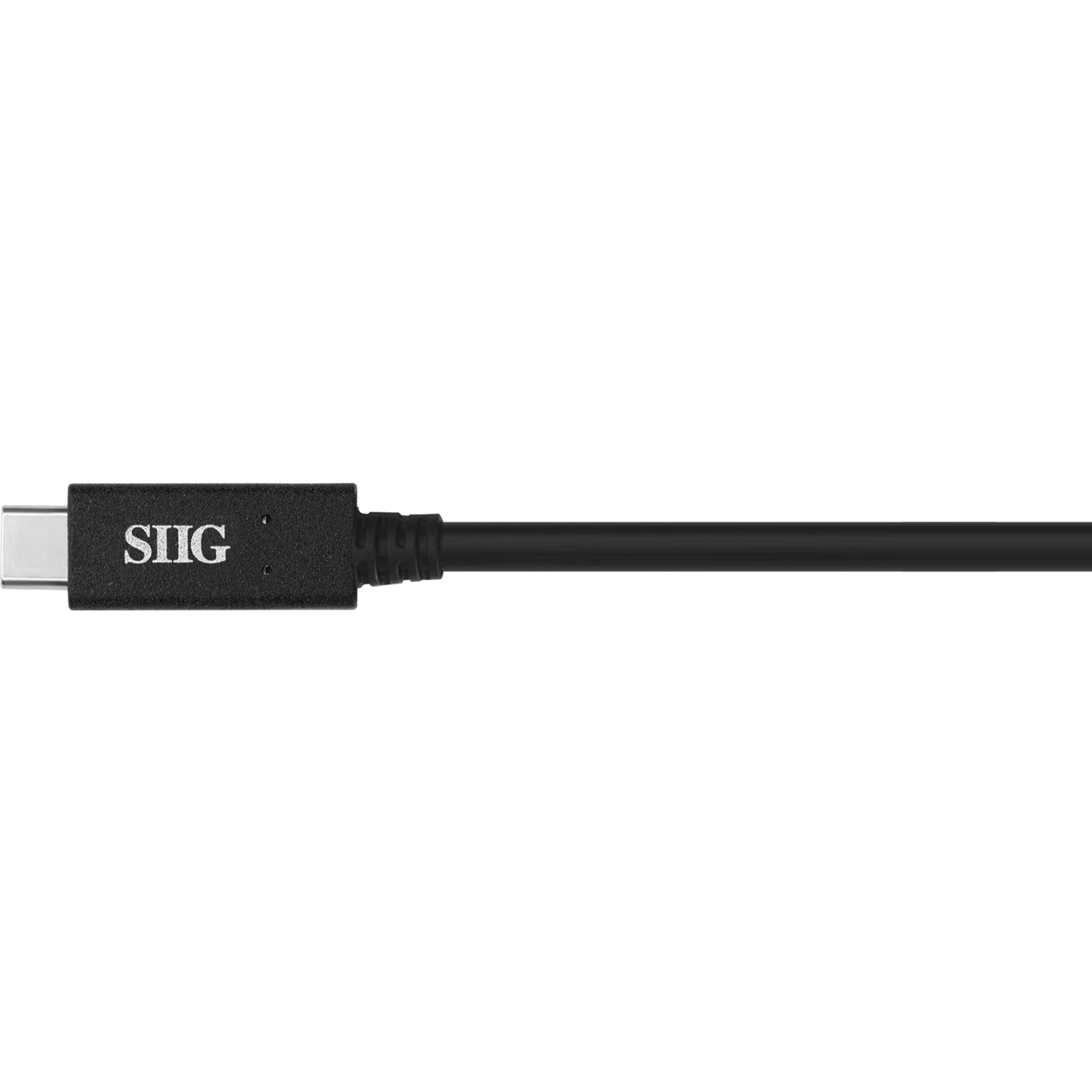 SIIG CB-TC0E11-S1 USB 3.1 Type-C Gen 2 Cable 60W - 1M, Fast Charging, Reversible