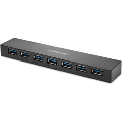 Kensington USB 3.0 7-Port Hub with Fast Charging, External, PC/Mac Compatible, 5Gbps Transfer Speed, Plug & Play - K39123AM (2 Year Warranty)