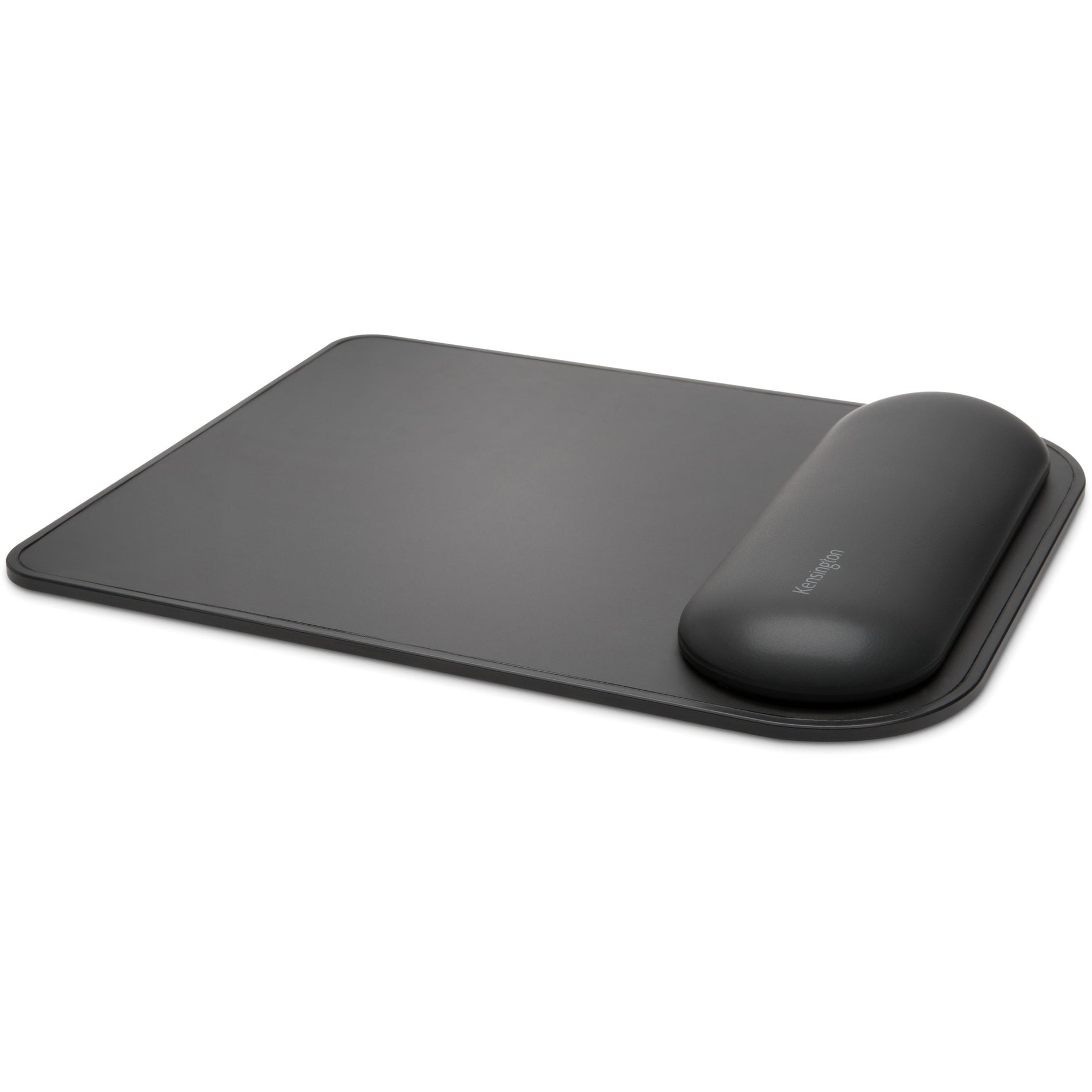 Kensington K55888WW ErgoSoft Wrist Rest Mouse Pad, Easy to Clean, Skid Proof