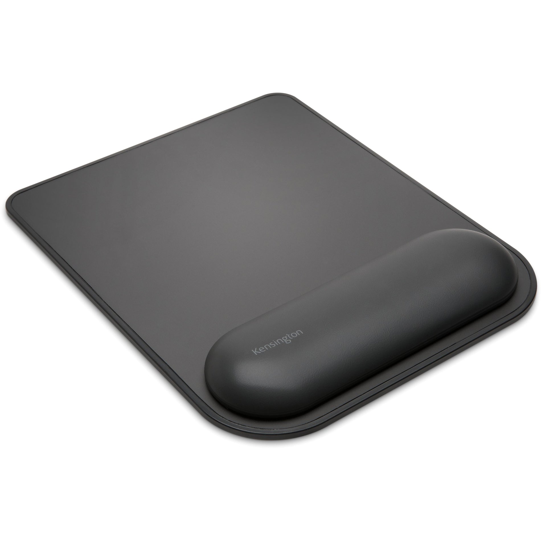 Kensington K55888WW ErgoSoft Wrist Rest Mouse Pad, Easy to Clean, Skid Proof