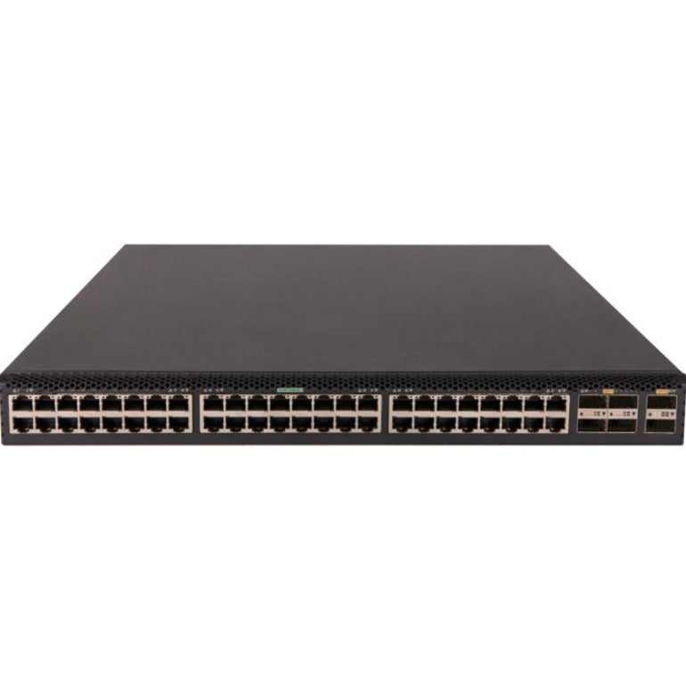 HPE JL586A FlexFabric 5710 48XGT 6QSFP+ or 2QSFP28 Switch, Layer 3, 48 Ports, 10/40/100 Gigabit Ethernet