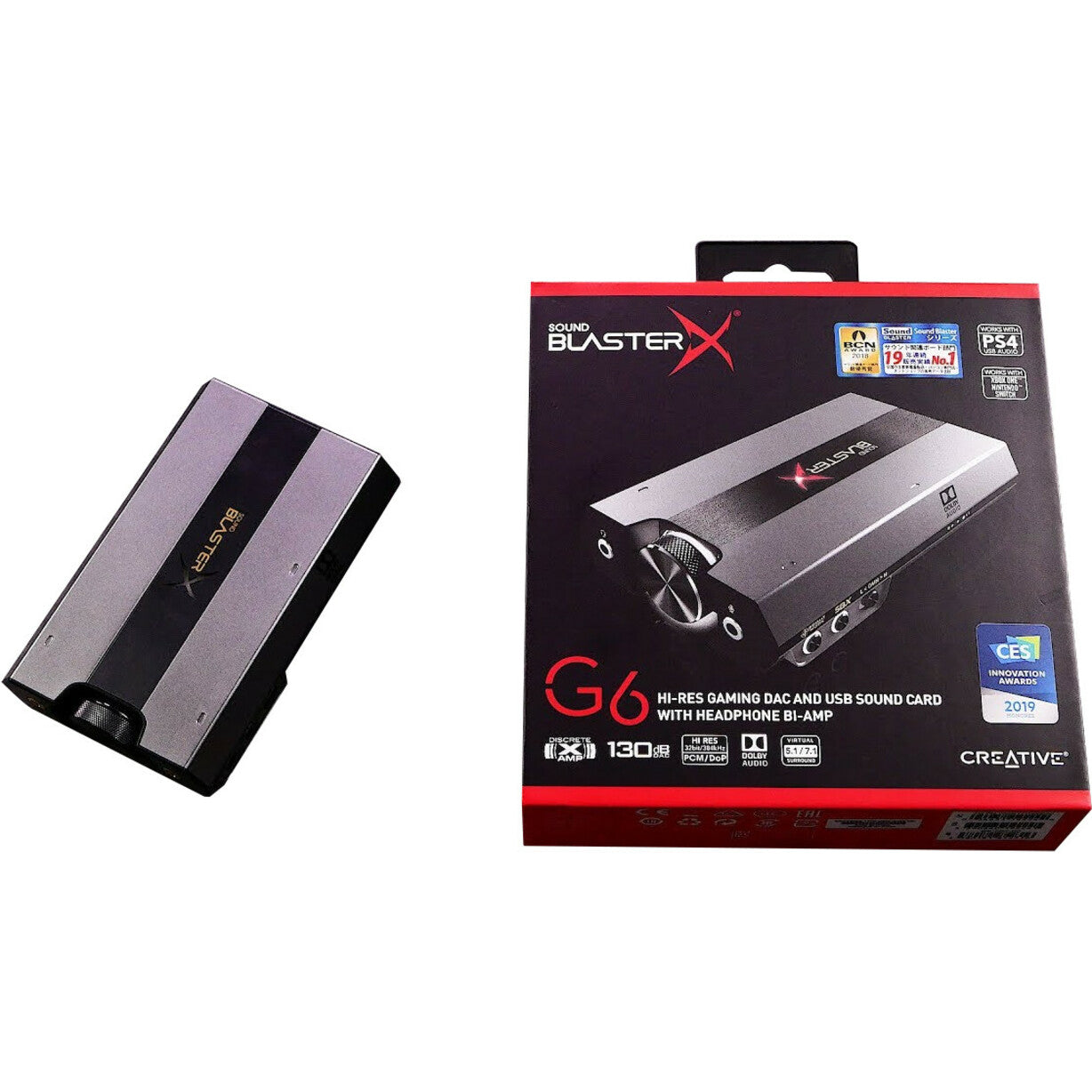 Sound BlasterX G6 product and packaging contents display-alternate-image9