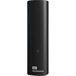 WD WDBWLG0100HBK-NESN Elements Desktop Storage 10 TB External Hard Drive Black  WD WDBWLG0100HBK-NESN Elementi di archiviazione desktop 10 TB Hard Disk Esterno Nero