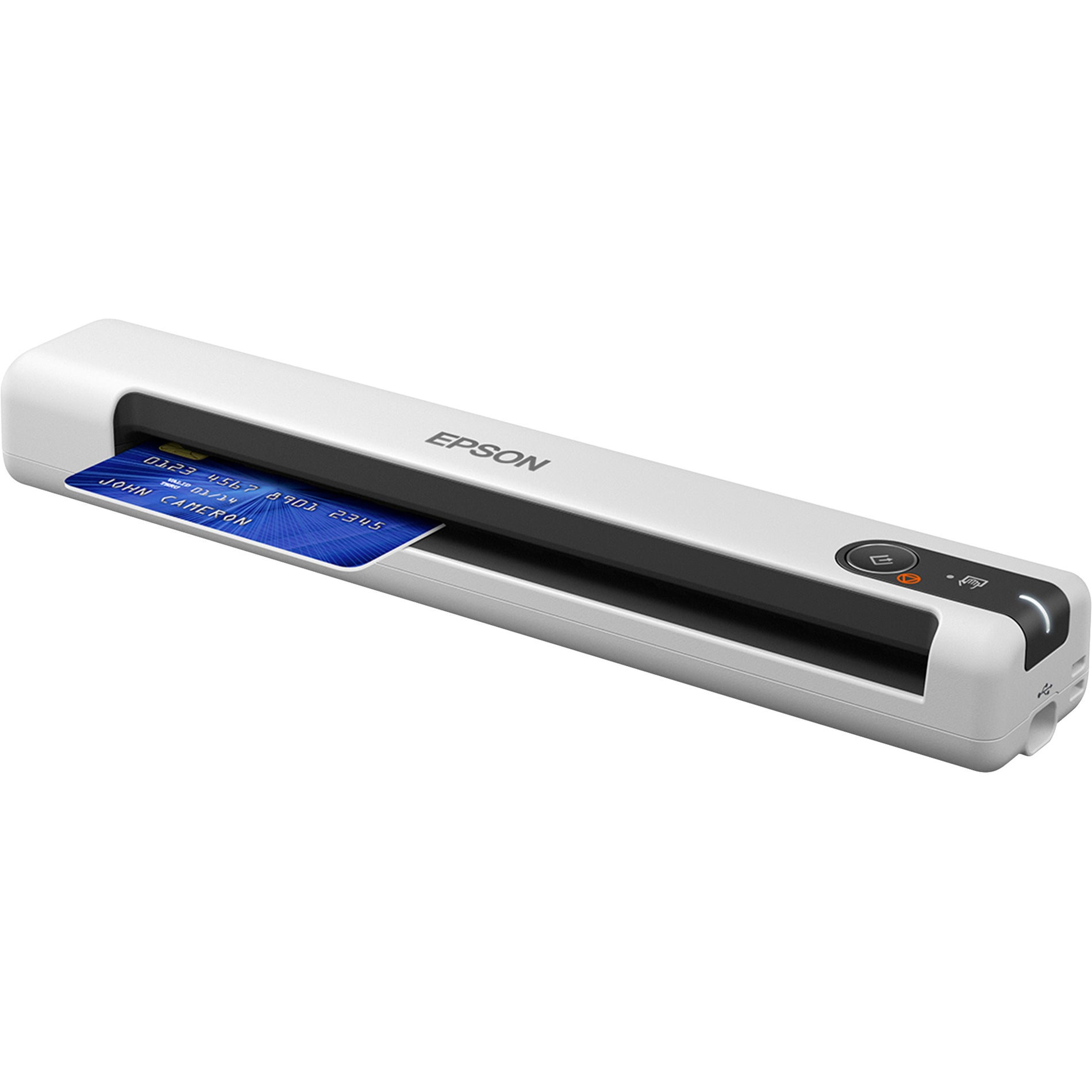 Epson DS-70 scanner processing a document with visible feed mechanism-alternate-image6