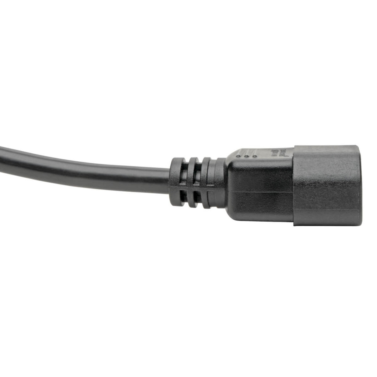 Tripp Lite P004-L03 Cable de extensión de alimentación 3 pies IEC 60320 C14 a C13 negro. Marca: Tripp Lite.
