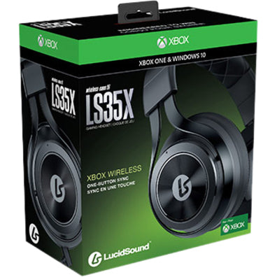 LucidSound LS35X Wireless Surround Sound Gaming Headset For Xbox One, Immersive Audio Experience, Noise Cancelling Mic