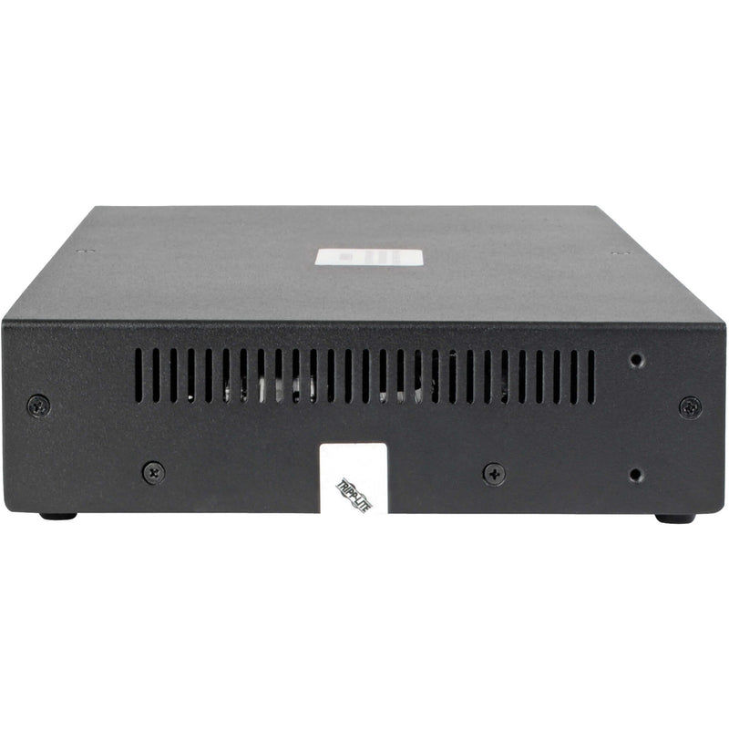 Side view of Tripp Lite Secure KVM Switch showing ventilation system and chassis design