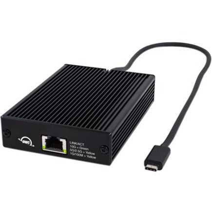 OWC OWCTB3ADP10GBE Thunderbolt 3 10G Ethernet Adapter, High-Speed Internet Connection for Your Computer/Notebook