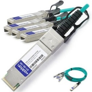 AddOn ADD-Q28JUS28MX-AOC2M Câble réseau QSFP28/SFP28 2 mètres 100 Gbit/s Actif